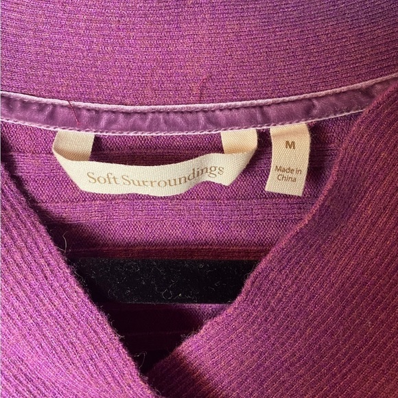 Soft Surroundings V-Neck Sweater - Picture 3 of 5